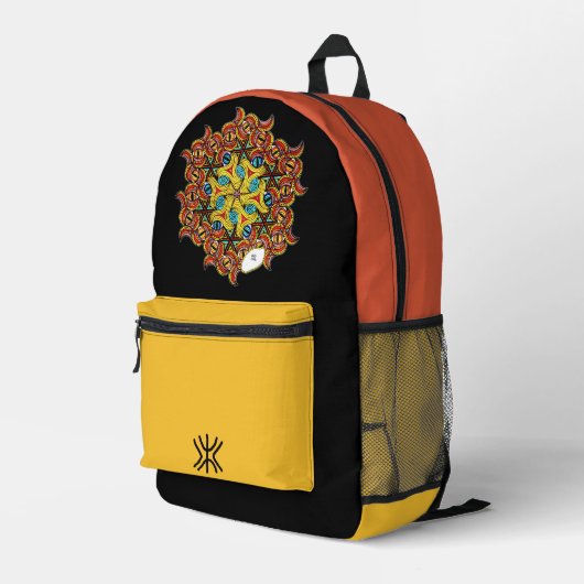 Sac À Dos Imprimé "Déjà Vu" (Coin arrière droit)