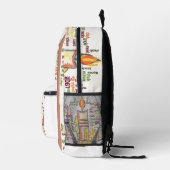 Sac À Dos Imprimé Dernier texte léger Art mignon bougie flamme inspi (Droite)