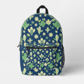 Sac À Dos Imprimé Desert Cactus & Succulent Pattern (Recto)