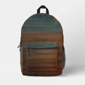 Sac À Dos Imprimé Désert Peint Sud-Ouest Faux Wood (Recto)