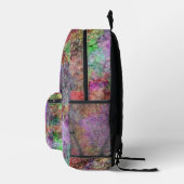 Sac À Dos Imprimé Design abstrait Aquarelle look Pastels tourbillonn (Droite)