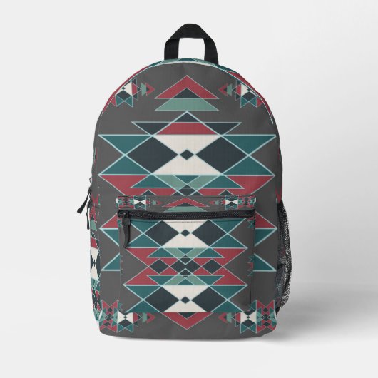 Sac À Dos Imprimé Design de couverture d'art autochtone du sud-ouest (Recto)