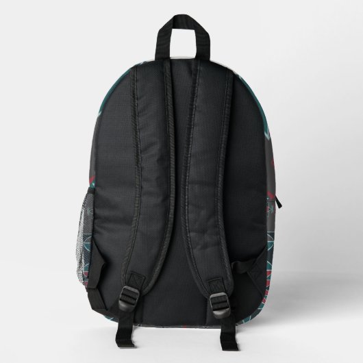 Sac À Dos Imprimé Design de couverture d'art autochtone du sud-ouest (Verso)