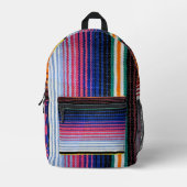 Sac À Dos Imprimé Design Fiesta mexicain (Recto)