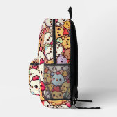 Sac À Dos Imprimé Design Motif de poulet de Chibi Cute (Droite)
