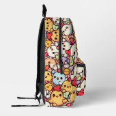 Sac À Dos Imprimé Design Motif de poulet de Chibi Cute (Gauche)