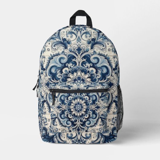 Sac À Dos Imprimé Design portugais (Recto)