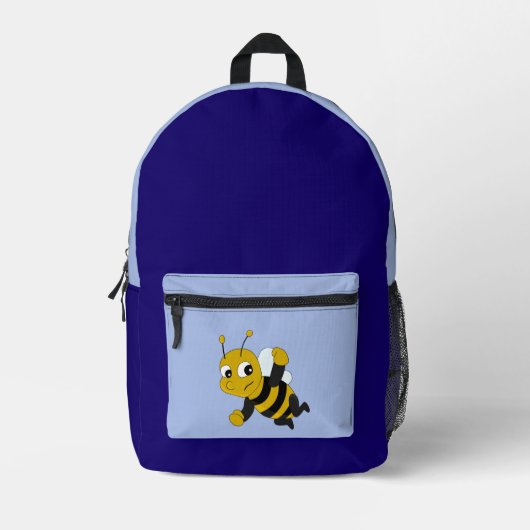 Sac À Dos Imprimé Dessin animé d'abeille (Recto)