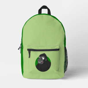 Sac À Dos Imprimé Dessin animé de gorille 