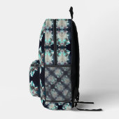 Sac À Dos Imprimé Diamant Motif Argyle Classique Moderne Abstrait  (Droite)
