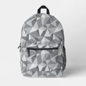 Sac À Dos Imprimé Diamant Pattern (Recto)