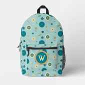 Sac À Dos Imprimé Diatomées Délicieuses (Recto)