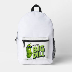 Sac À Dos Imprimé Dill Pickles Amateurs Cadeau - Drôle Drôle Dessins