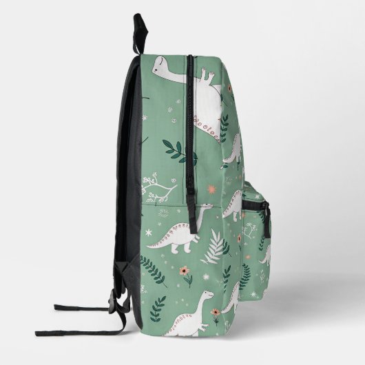 Sac À Dos Imprimé Dino Pattern Kids Backpack (Gauche)