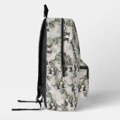 Sac À Dos Imprimé Dinosaur Camouflage Desert Tan Backpack (Gauche)