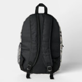 Sac À Dos Imprimé Dinosaur Camouflage Desert Tan Backpack (Verso)