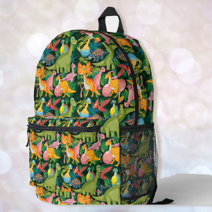 Sac À Dos Imprimé Dinosaur Garçons Personnaliser Nom Portable