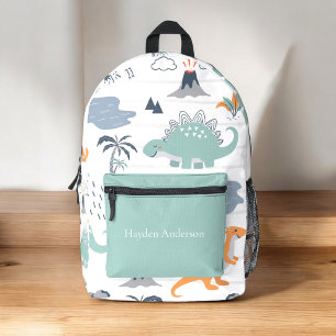 Sac À Dos Imprimé Dinosaure moderne personnalisé enfants à la mode