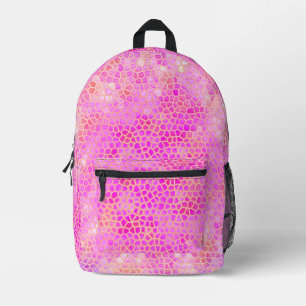 Sac À Dos Imprimé Dinosaure rose caché