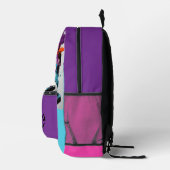 Sac À Dos Imprimé Dj Skeleton (Droite)