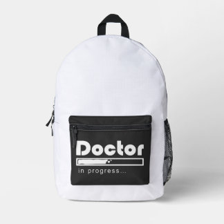 Sac À Dos Imprimé Docteur en cours de formation barre de chargement