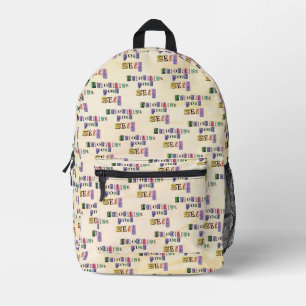 Sac À Dos Imprimé Donnez-vous la priorité