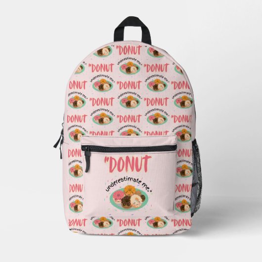 SAC À DOS IMPRIMÉ DONUT SOUS ESTIMATION (Recto)