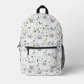 Sac À Dos Imprimé Doodle Alpaca (Recto)