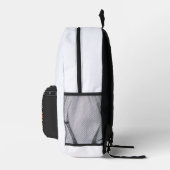 Sac À Dos Imprimé Doodle de Halloween C'est la saison design sorcièr (Droite)
