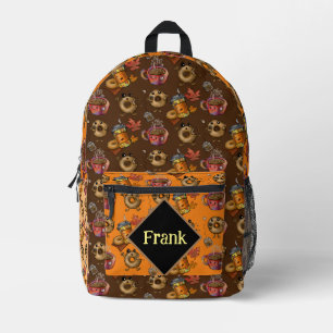 Sac À Dos Imprimé Doughnut et thé