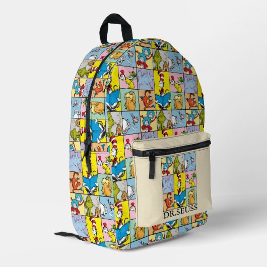 Sac À Dos Imprimé Dr. Seuss | Histoires Graphiques (Coin arrière gauche)