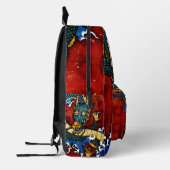 Sac À Dos Imprimé Dragon japonais (Gauche)