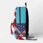 Sac À Dos Imprimé Drapeau Américain (Droite)