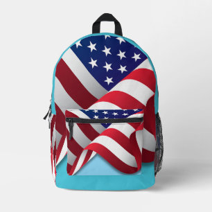 Sac À Dos Imprimé Drapeau Américain