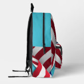 Sac À Dos Imprimé Drapeau Américain (Gauche)