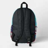 Sac À Dos Imprimé Drapeau Américain (Verso)