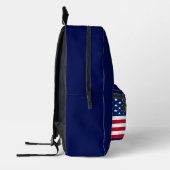 Sac À Dos Imprimé Drapeau américain (Gauche)