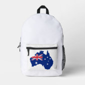 Sac À Dos Imprimé Drapeau australien (Recto)