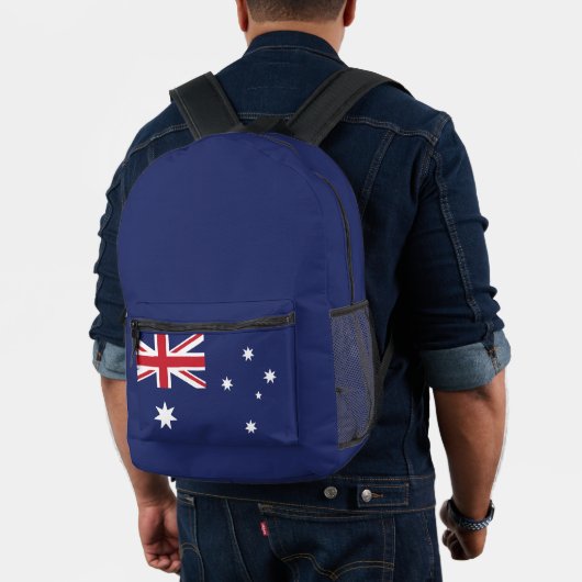 Sac À Dos Imprimé Drapeau bleu australien (Insitu (Modèle))
