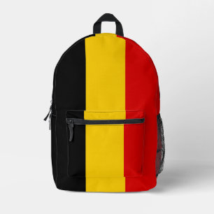 Sac À Dos Imprimé Drapeau de Belgique