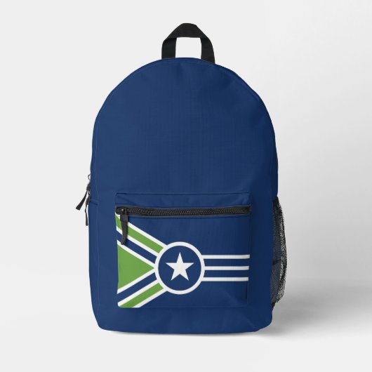 Sac À Dos Imprimé Drapeau de Jackson, Tennessee (Recto)