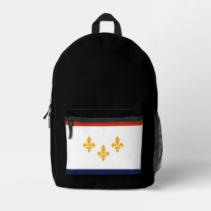 Sac À Dos Imprimé Drapeau de la Nouvelle-Orléans, Louisiane