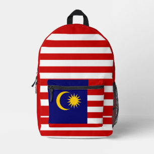 Sac À Dos Imprimé Drapeau de Malaisie
