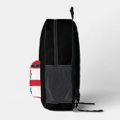 Sac À Dos Imprimé Drapeau de Montréal, Québec (Droite)
