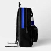 Sac À Dos Imprimé Drapeau de police (Gauche)