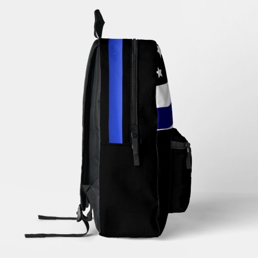 Sac À Dos Imprimé Drapeau de police (Gauche)