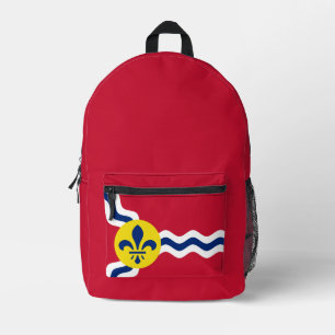 Sac À Dos Imprimé Drapeau de St. Louis, Missouri