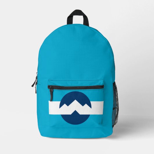 Sac À Dos Imprimé Drapeau d'Ogden, Utah (Recto)