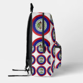 Sac À Dos Imprimé Drapeau du Belize (Gauche)