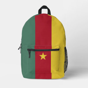 Sac À Dos Imprimé drapeau du Cameroun